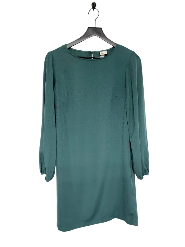 Dress Casual Midi By A New Day In Green, Size: S