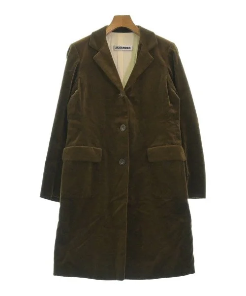 JIL SANDER Chesterfield coats