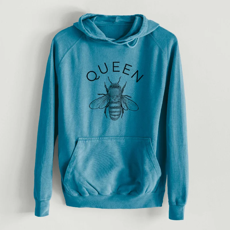 Queen Bee  - Mid-Weight Unisex Vintage 100% Cotton Hoodie