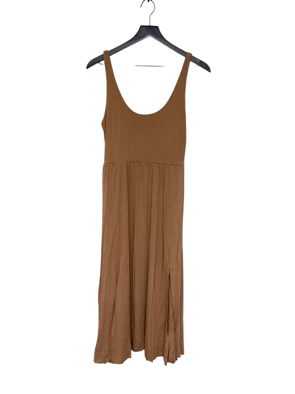 Dress Casual Maxi By A New Day In Tan, Size: M