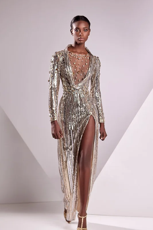 Edward Arsouni Couture 917 Dress