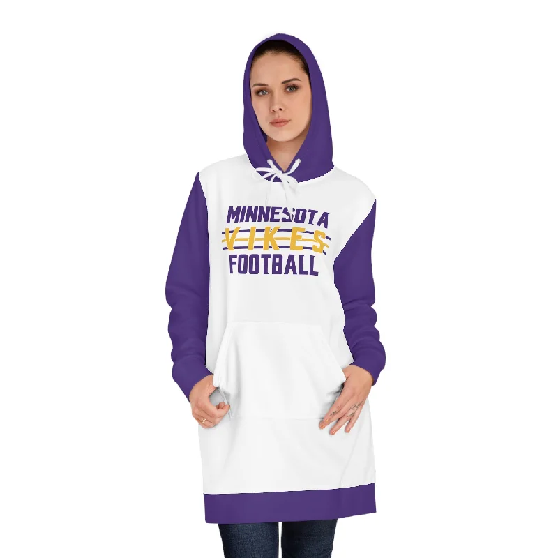 Hoodie Dress - Vikes Football