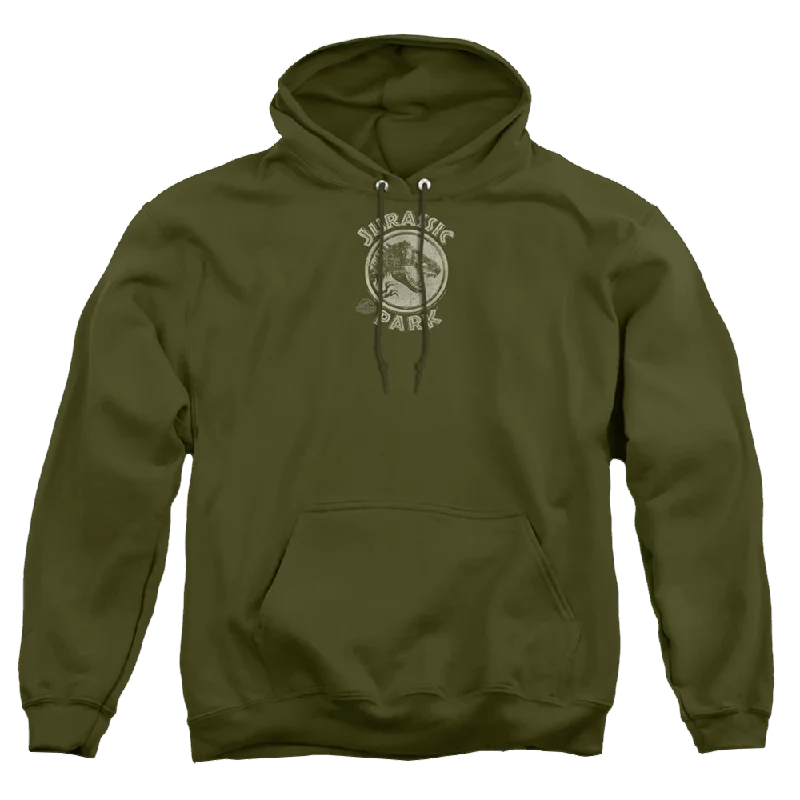 Jurassic Park Jp Stamp - Pullover Hoodie