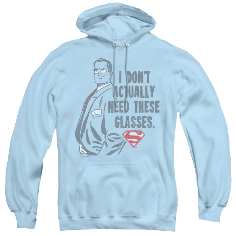 Superman Dont Need Glasses - Pullover Hoodie