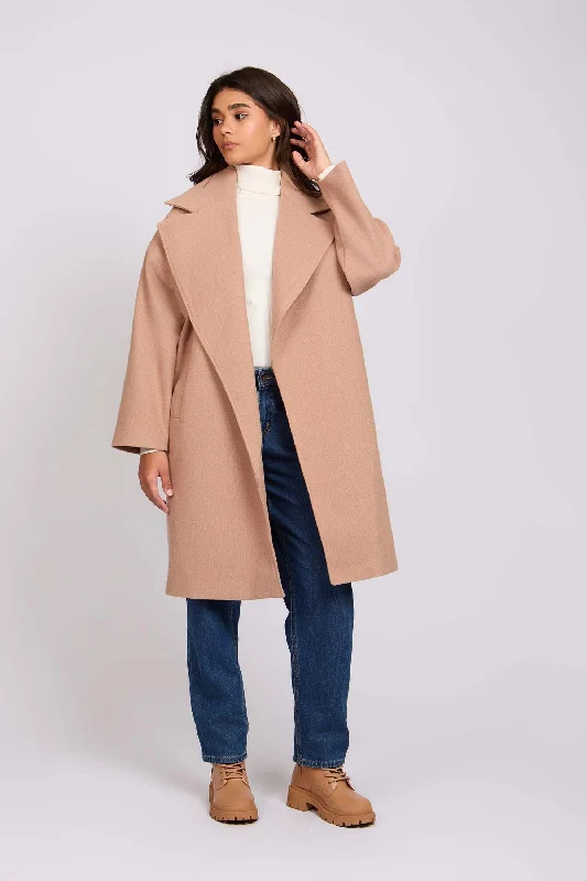 Women Coat Gookh Oversize Blush