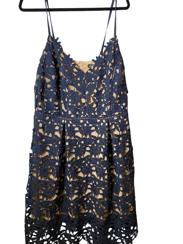 Dress Party Short By City Chic In Navy, Size: 14