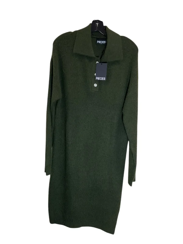 Dress Sweater By Clothes Mentor In Green, Size: Xl