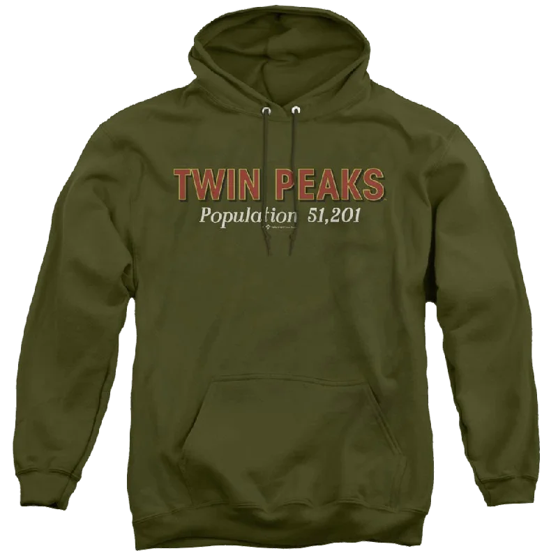 Twin Peaks Population - Pullover Hoodie