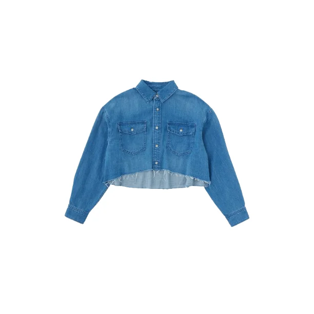 MOUSSY VINTAGE NASHBORO CROPPED SHIRTS