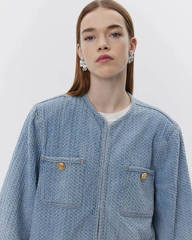 ALAJASW JACKET - Light blue