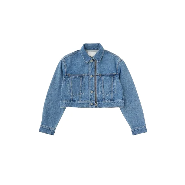 MOUSSY VINTAGE BAYVIEW ZIP CROPPED JACKET