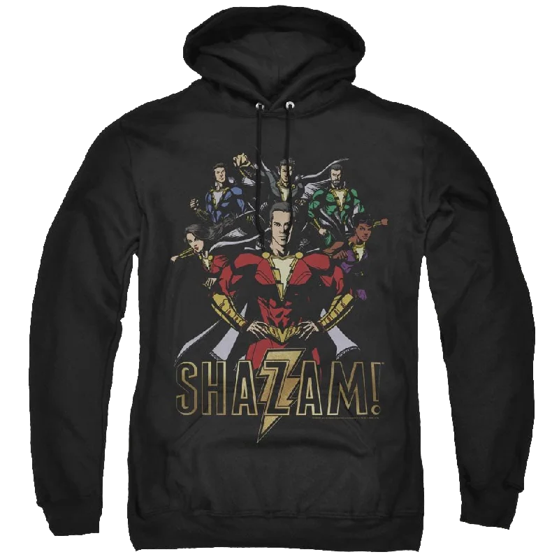 Shazam Movie Group Of Heroes - Pullover Hoodie