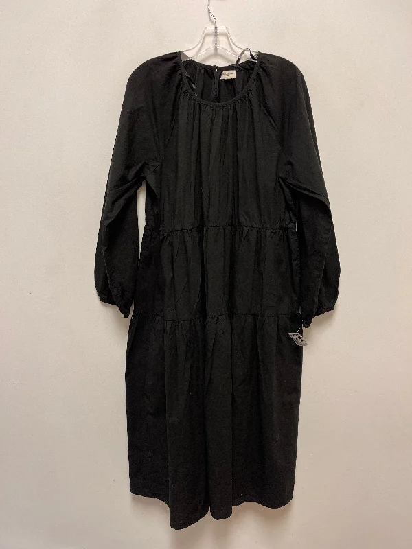 Dress Casual Maxi By World Market In Black, Size: S