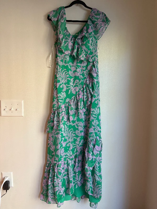 Dress Party Long By Lilly Pulitzer In Green, Size: S