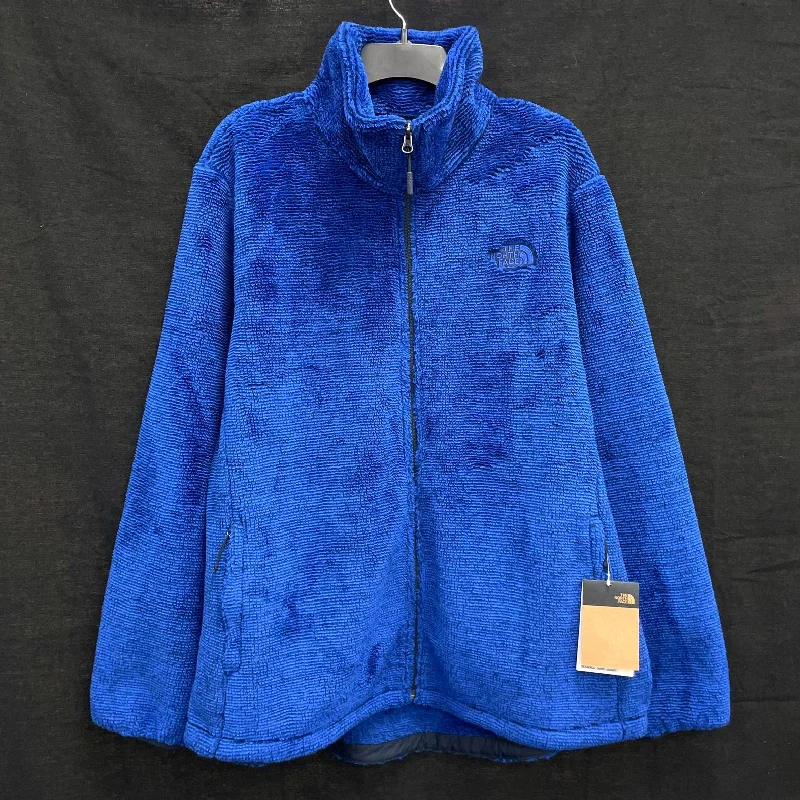 NWT Wmns THE NORTH FACE Blue Plush Fleece Osito Sweater Jacket Sz 3X MSRP$119