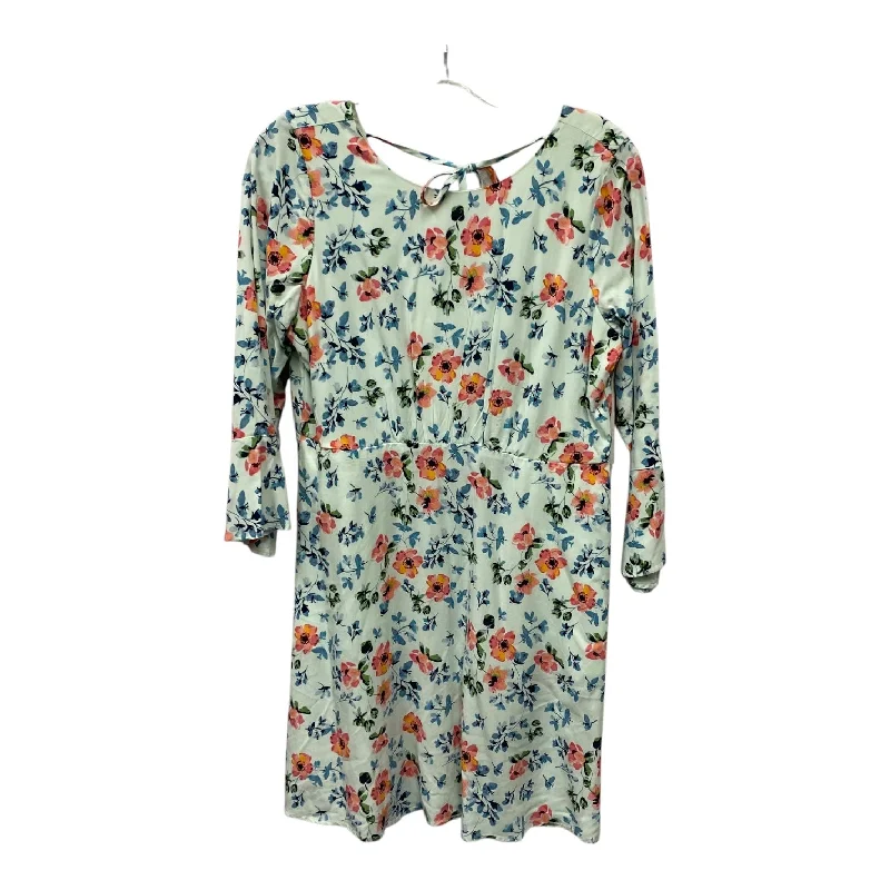 Dress Casual Short By Loft In Floral Print, Size:Sp