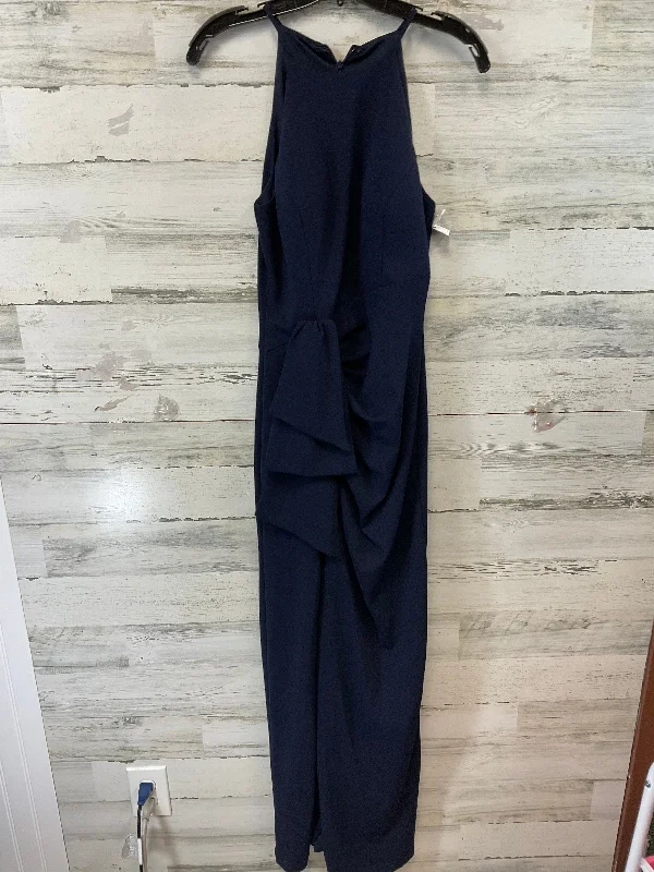 Dress Party Long By Aqua In Navy, Size: S