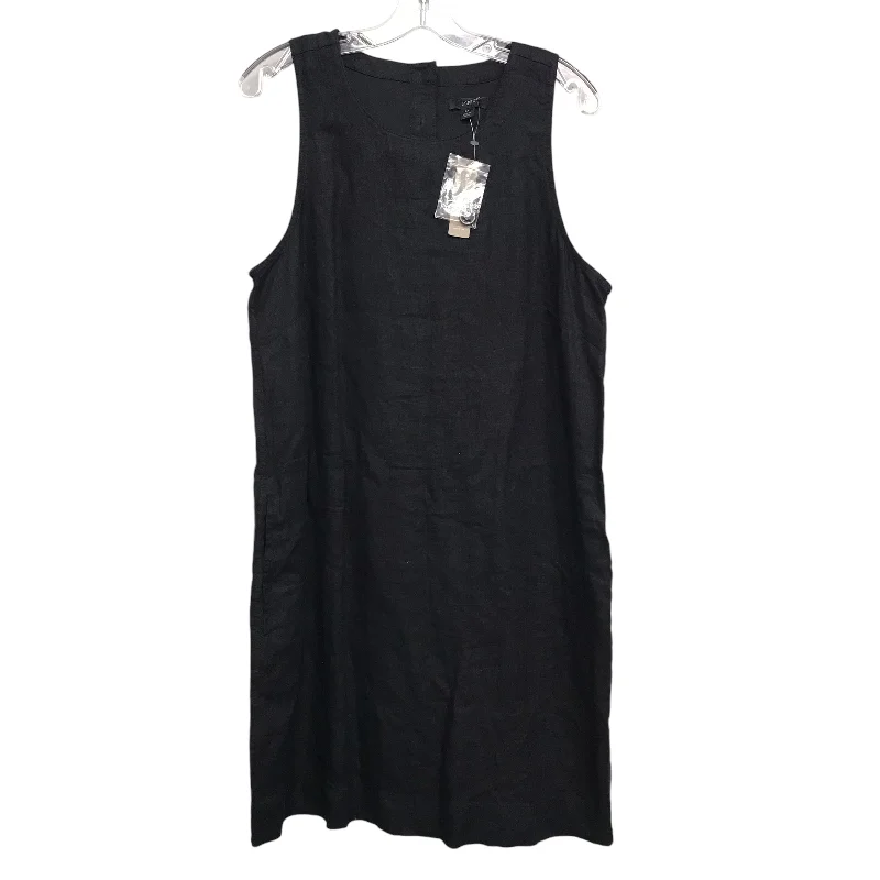 Dress Work By J. Crew In Black, Size:L