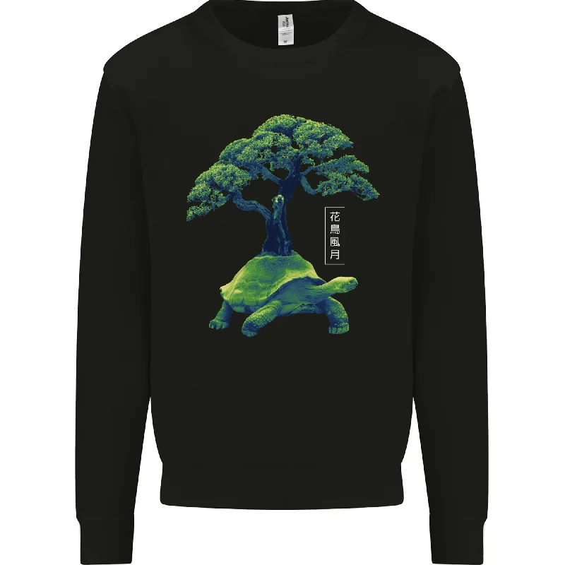 Abstract Tortoise Tree Mens Sweatshirt Jumper