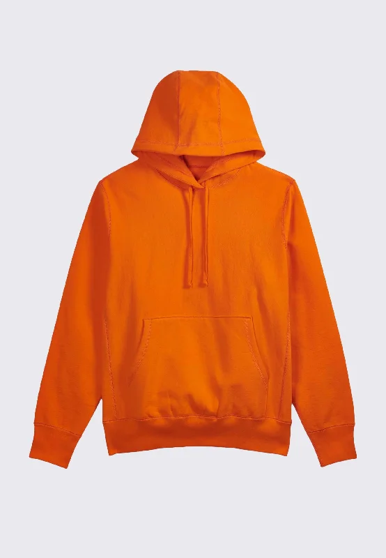 GAG Blank Hooded Pullover Sweatshirt - Orange