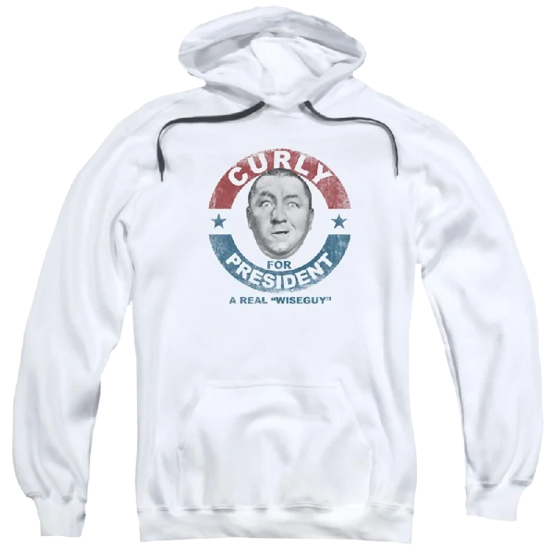 Three Stooges, The Curly For President - Pullover Hoodie