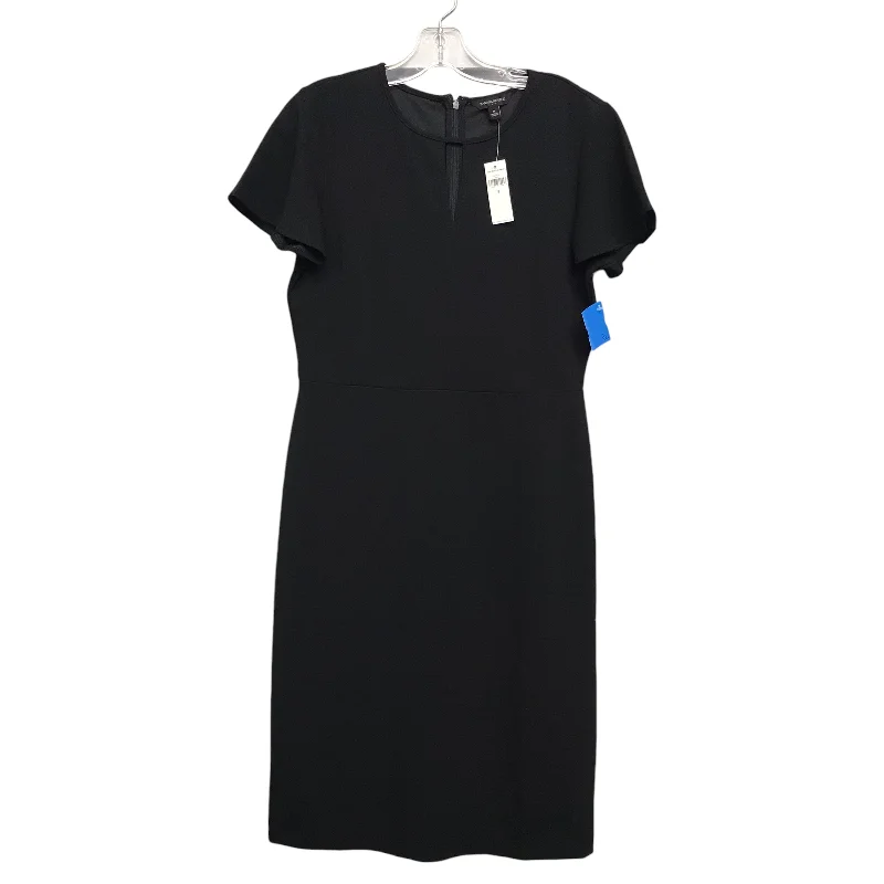 Dress Work By Banana Republic In Black, Size:M